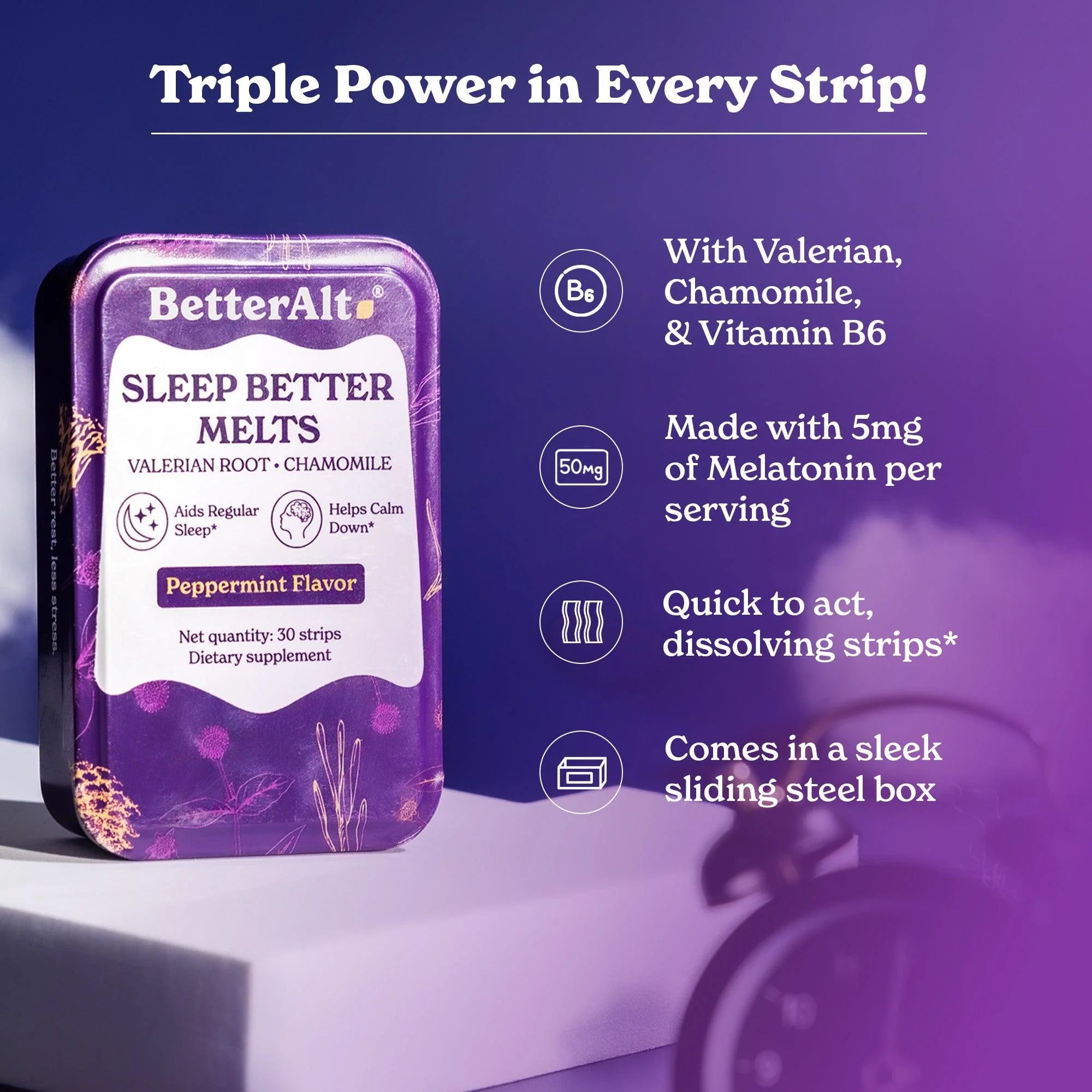 Better Alt Sleep Better Melts detalle