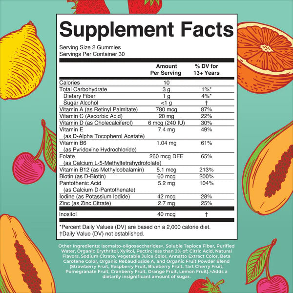 Mary Ruth's Teen Multivitamin presentación