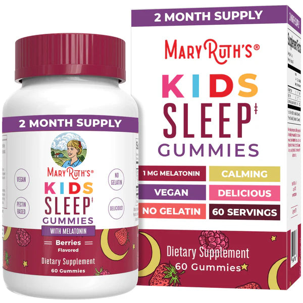 Mary Ruth's Kids Sleep Melatonin Gummies x60
