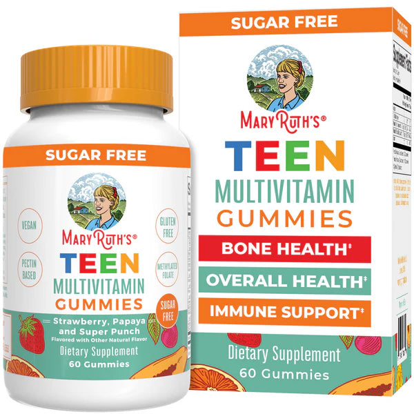 Mary Ruth's Teen Multivitamin Gummies x60