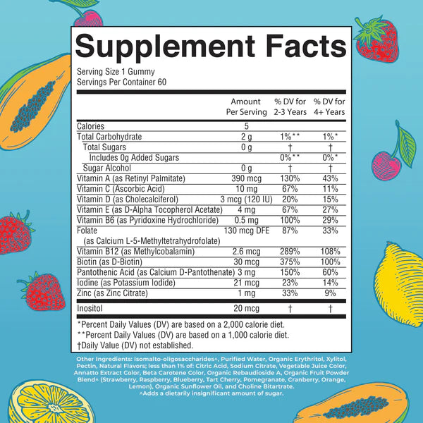 Mary Ruth's Kids Multivitamin Gummies presentación