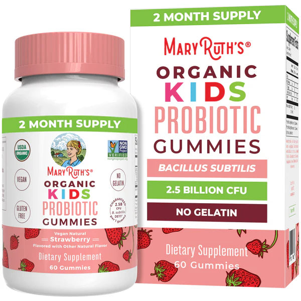 Mary Ruth's Kids Probiotic Gummies x60