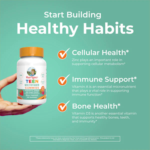 Mary Ruth's Teen Multivitamin información