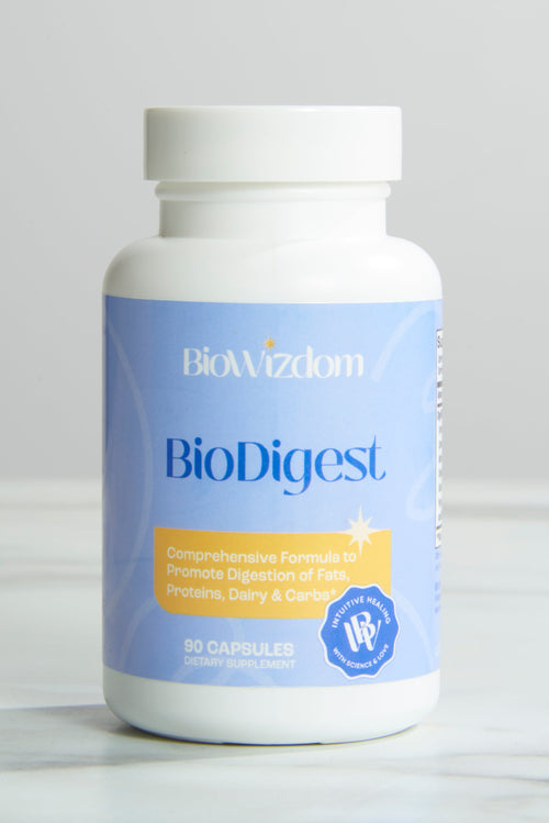 BioDigest Digestive Enzymes 90 cápsulas BioWizdom enzimas digestivas digestión absorción Argentina