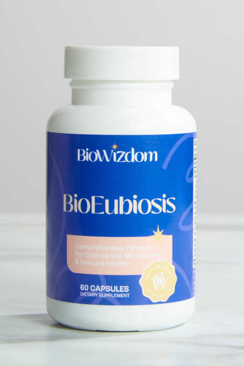 BioEubiosis Blend 60 cápsulas BioWizdom probióticos prebióticos enzimas salud intestinal Argentina