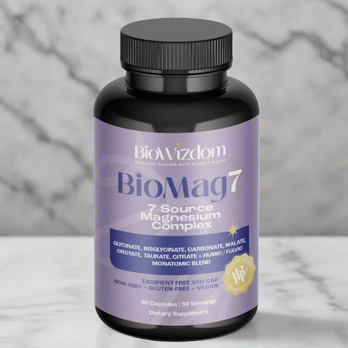 BioMag 7 90 cápsulas BioWizdom magnesio 7 formas biodisponibles sistema nervioso sueño Argentina