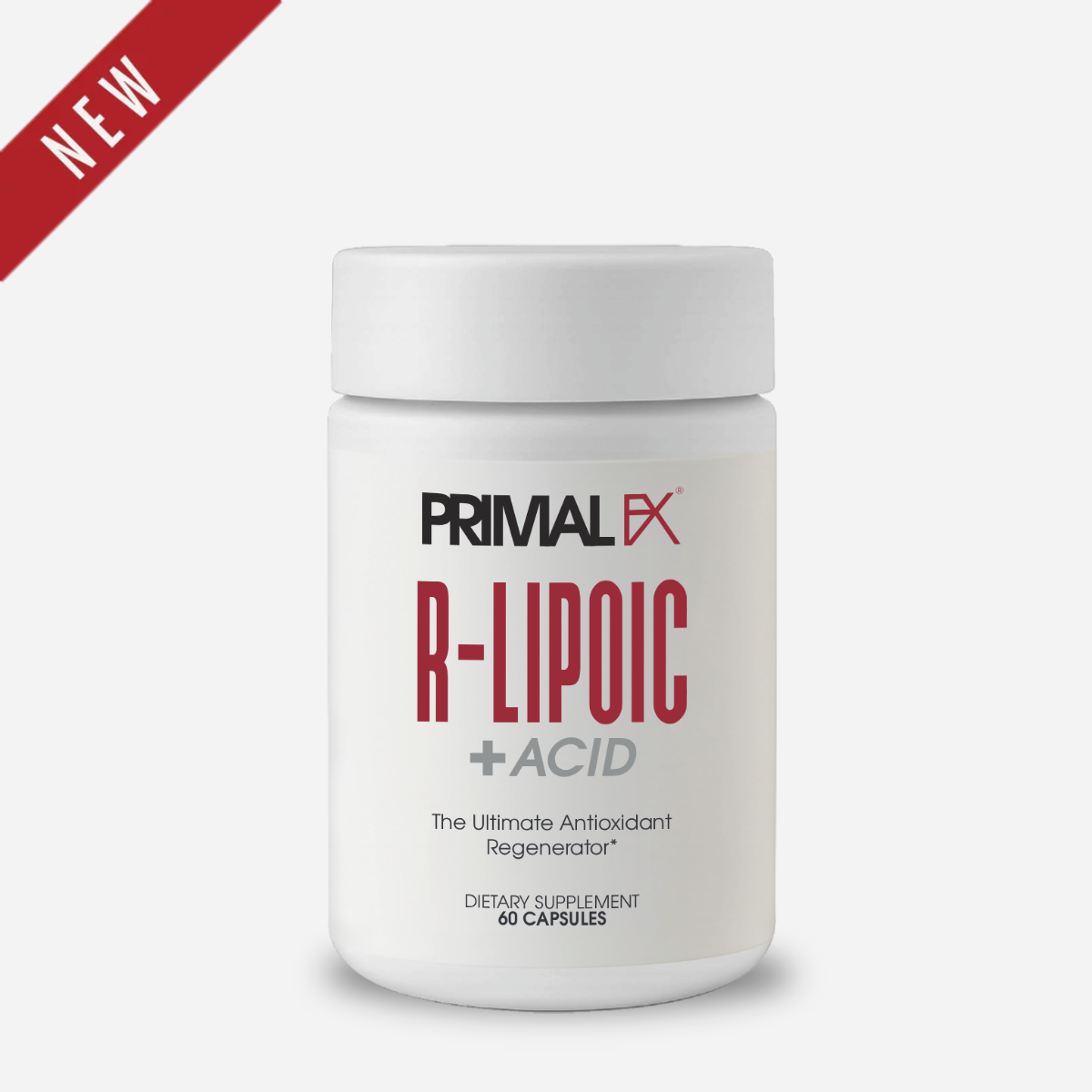 R-Lipoic Acid PRIMAL antioxidante mitocondrial higado diabetes anti-envejecimiento