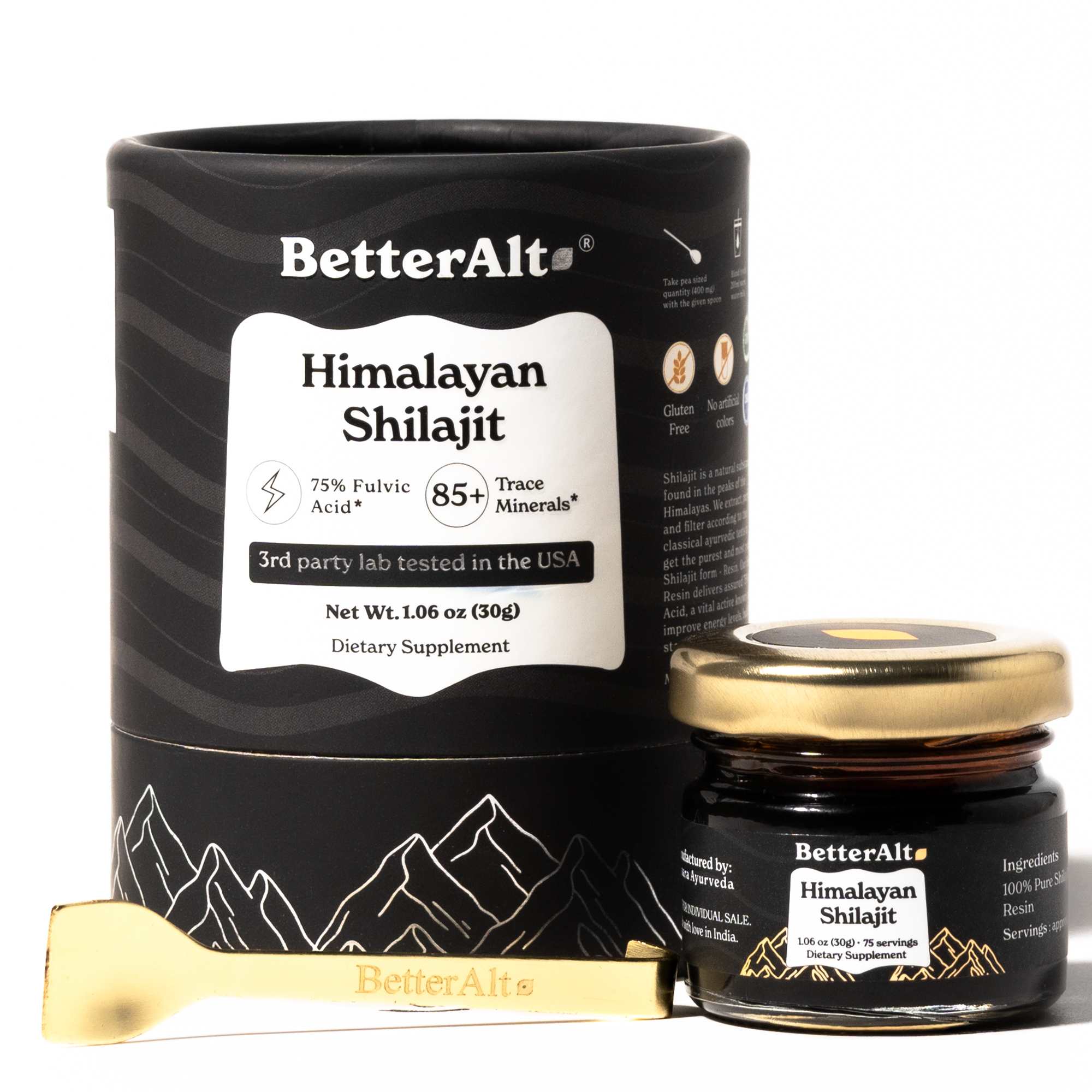 Better Alt Shilajit Resina Pura del Himalaya