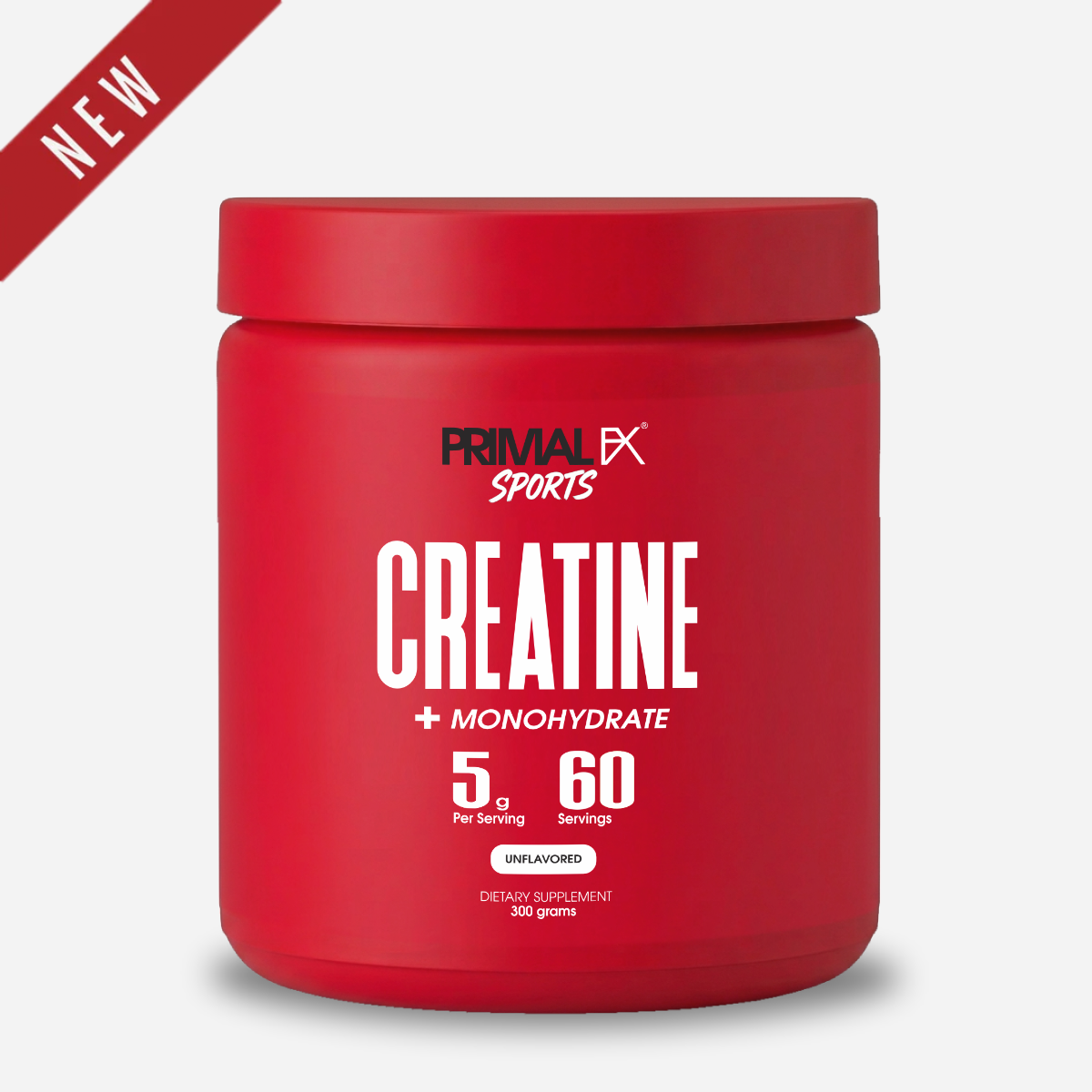 Creatine PRIMAL FX Sports creatina monohidrato masa muscular rendimiento fuerza