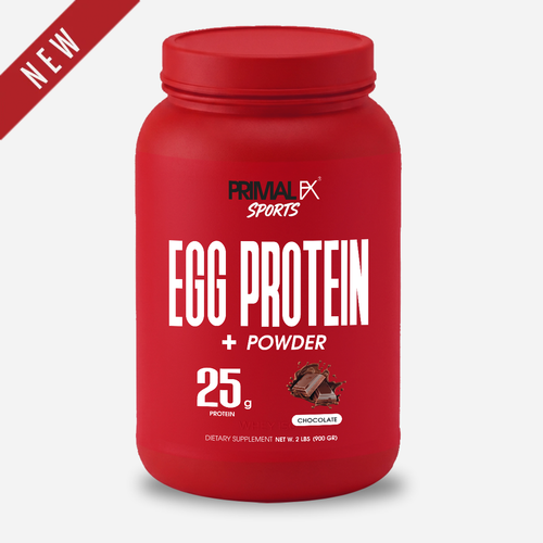 Egg Protein PRIMAL FX Sports proteina huevo sin lactosa recuperacion muscular alto valor biologico