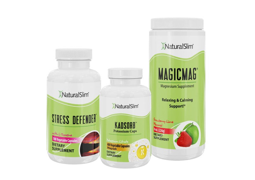 Kit Cortisol Natural Slim - Stress Defender Magic Mag Kadsorb
