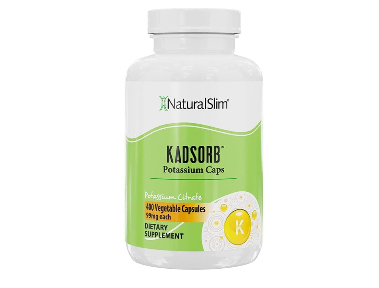 Kadsorb Natural Slim citrato de potasio electrolitos musculo metabolismo
