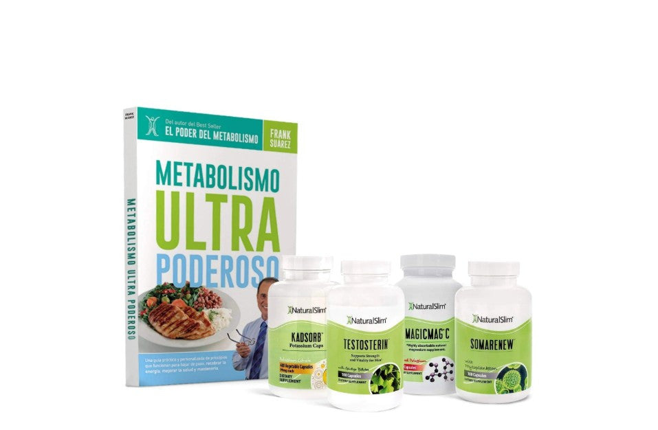 Kit Ayuda Masculina Natural Slim - Testosterin SomaRenew MagicMag Kadsorb