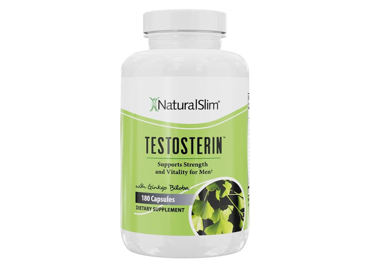 Testosterin Natural Slim Testofen testosterona hombre vitalidad libido Frank Suarez