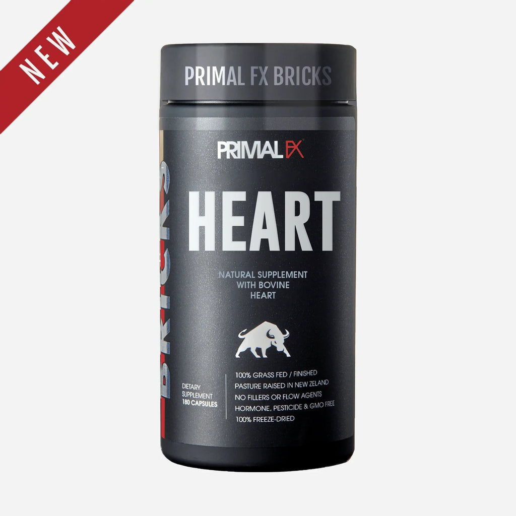Heart corazón bovino deshidratado CoQ10 vitalidad energía celular