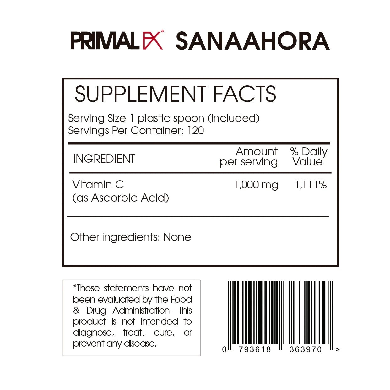 Vit C suplemento exterior importado