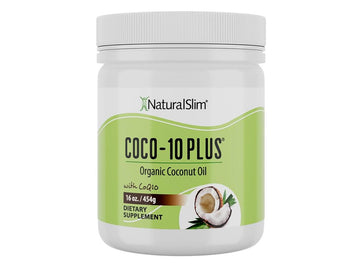 Coco-10 Plus® – Natural Slim | Aceite de Coco Orgánico + CoQ10