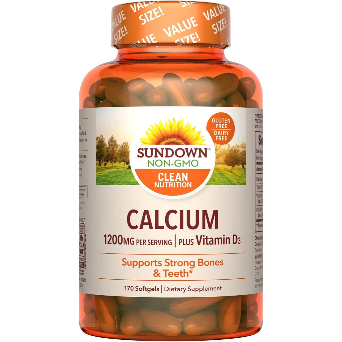 Sundown Naturals Calcio + Vitamina D3