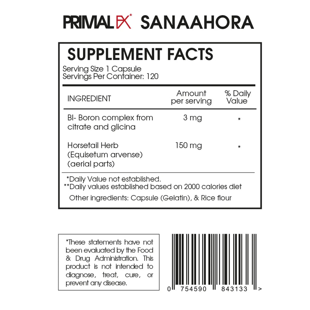Boron Silica suplemento importado