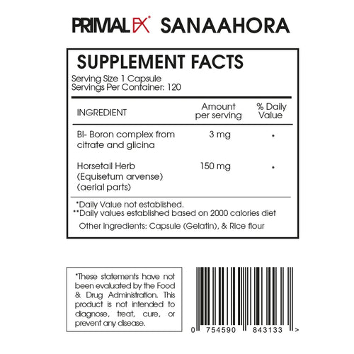 Boron Silica suplemento importado