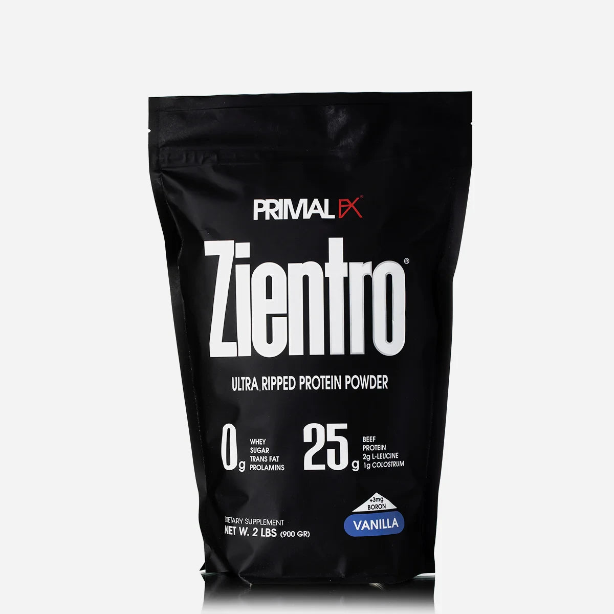 ZIENTRO proteína beef protein vainilla masa muscular deportes