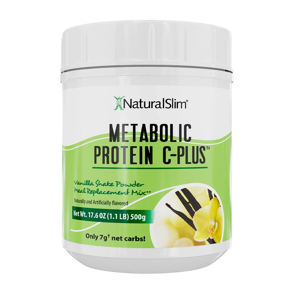 Metabolic Protein C Plus Natural Slim vainilla vitamina C whey metabolismo