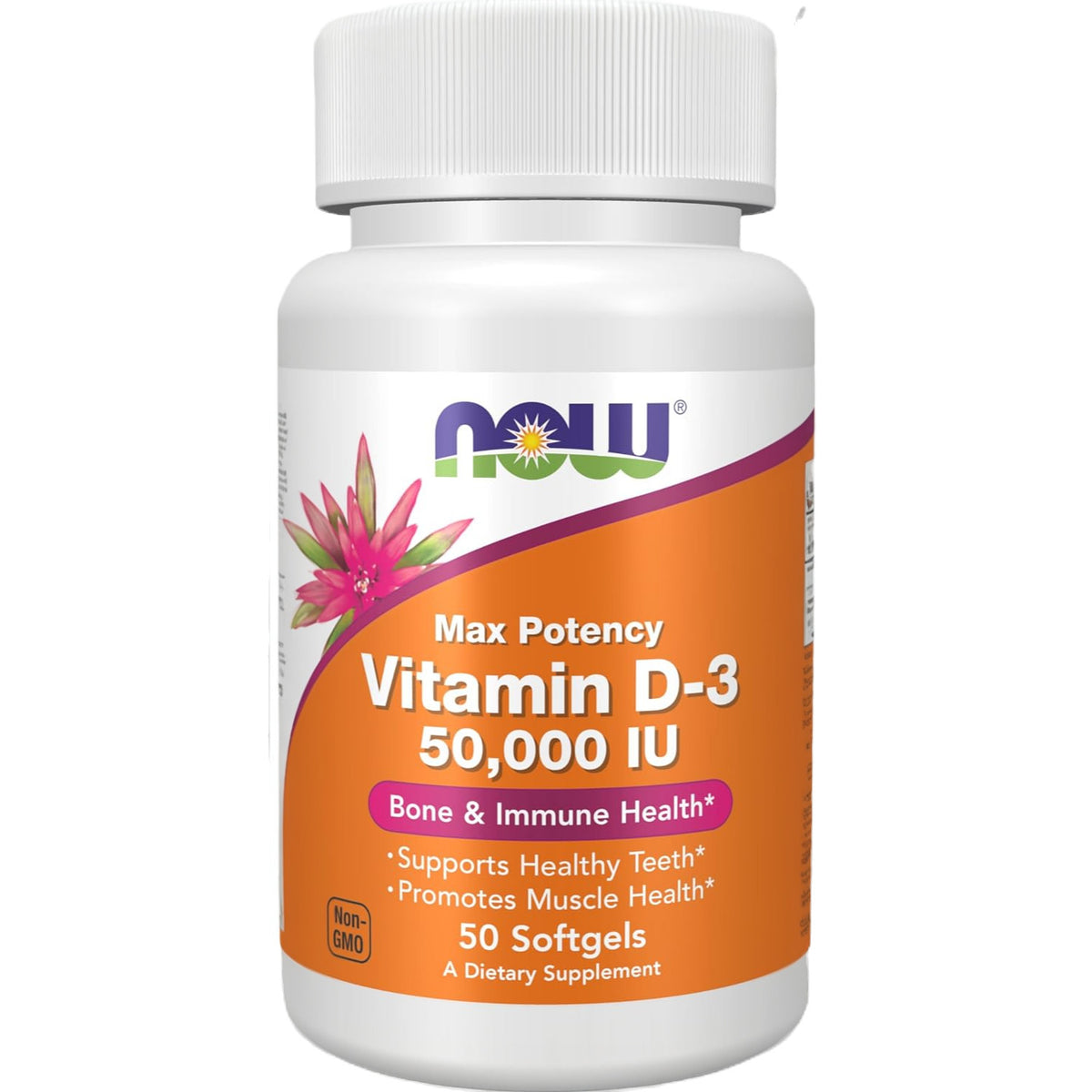 NOW Vitamina D3