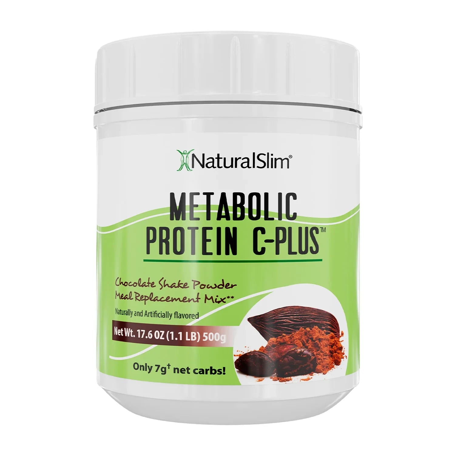 Metabolic Protein C Plus Natural Slim chocolate vitamina C whey metabolismo