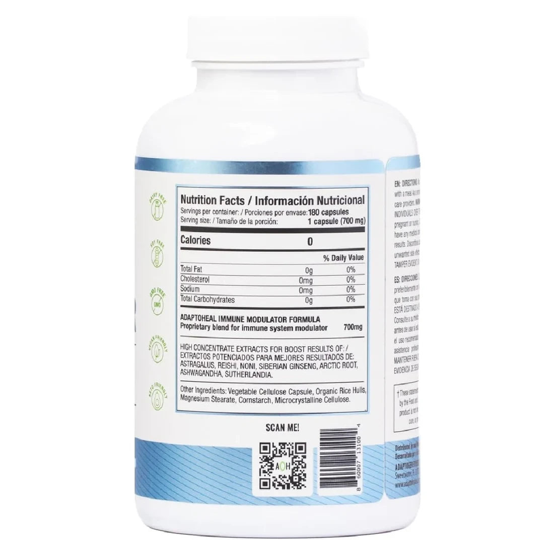 Immodulator ADAPTOHEAL ingredientes adaptógenos