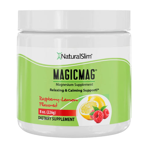 MagicMag® – Natural Slim | Citrato de Magnesio Sabor Frambuesa y Limón
