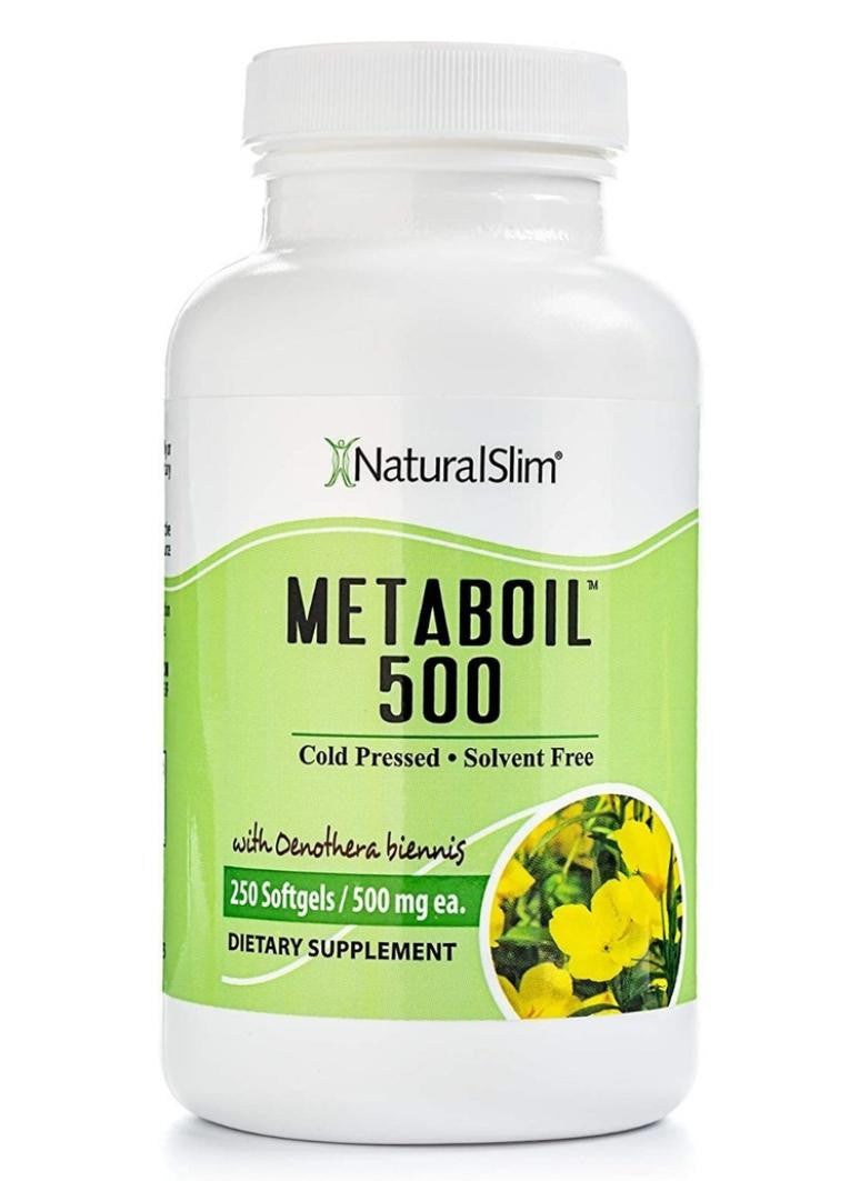 MetabOil Natural Slim aceite onagra quemador grasas GLA adelgazamiento