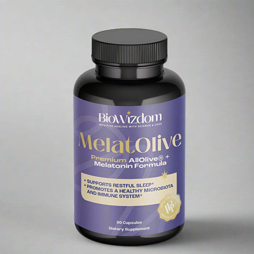 MelatOlive BioWizdom melatonina hoja olivo sueño sistema inmune neuroprotector