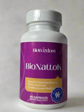 BioNattoK Nattokinase Systemic Enzymes 60 cápsulas BioWizdom natoquinasa cardiovascular circulación Argentina