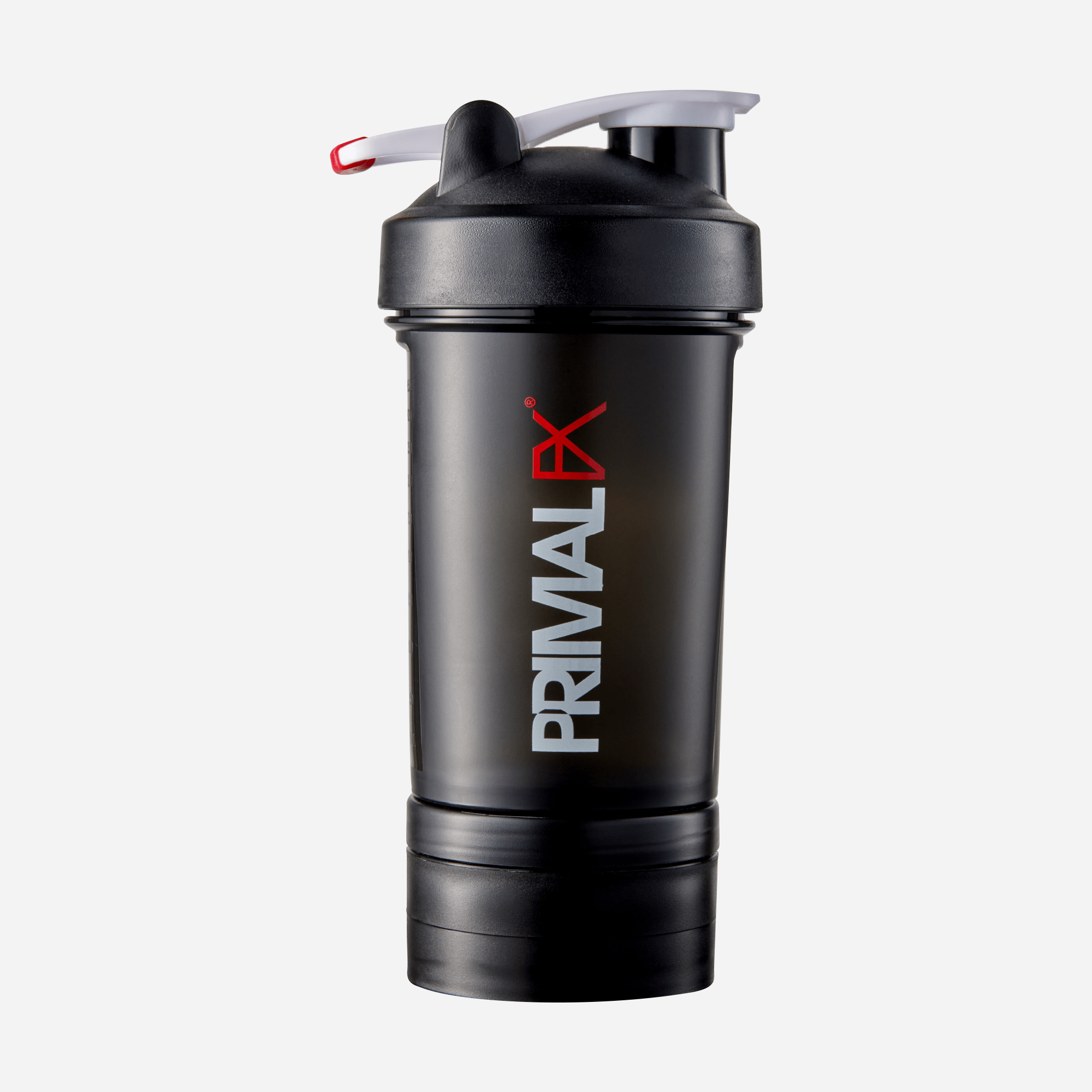 Shaker BB PRIMAL FX vaso mezclador 22oz con compartimento inferior proteínas