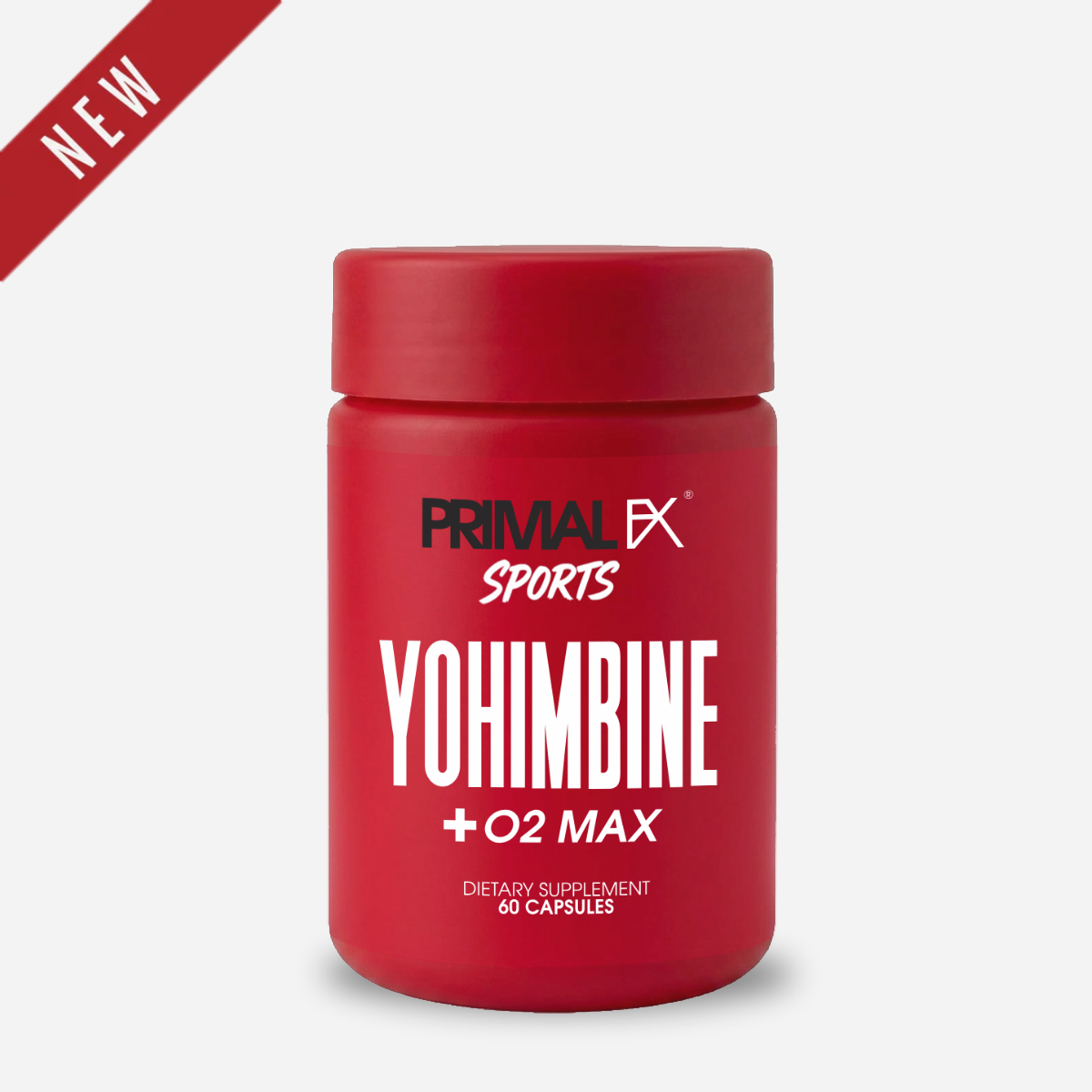 Yohimbine O2 Max PRIMAL FX Sports quemador grasa termogenico metabolismo rendimiento aerobico